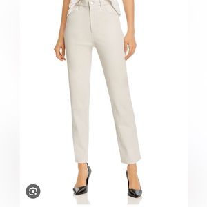 J Brand Lamb Leather High Rise Pants